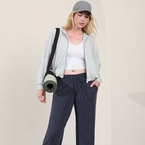 Athleta Light Blue Hoodie